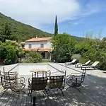 빌라 De Luxe Avec Piscine Et Vue Sur Les Cevennes Saint-Brès