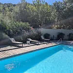 빌라 De Luxe Avec Piscine Et Vue Sur Les Cevennes *