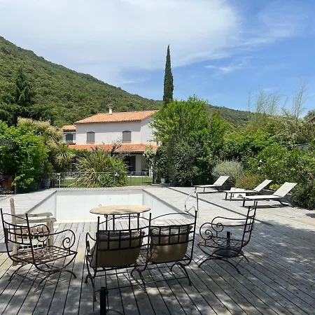 Vila De Luxe Avec Piscine Et Vue Sur Les Cevennes Saint-Brès