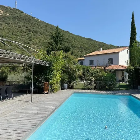 De Luxe Avec Piscine Et Vue Sur Les Cevennes Saint-Brès