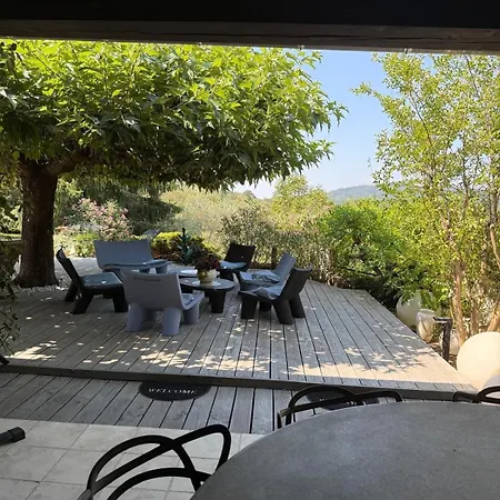 De Luxe Avec Piscine Et Vue Sur Les Cevennes Vila Saint-Brès