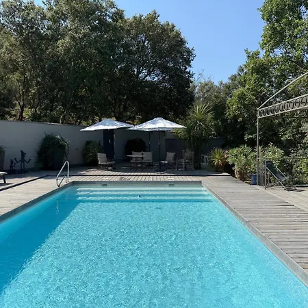 De Luxe Avec Piscine Et Vue Sur Les Cevennes Vila Saint-Brès