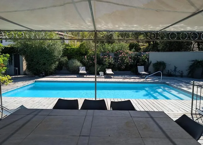 De Luxe Avec Piscine Et Vue Sur Les Cevennes Saint-Brès